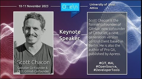 Keynote: Open Source 2.0: The Text Editor’s Last Laugh - Scott Chacon