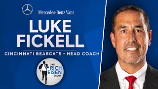 Cincinnati HC Luke Fickell Talks Big 12 Move, NIL, Sauce Gardner, More w Rich Eisen | Full Interview
