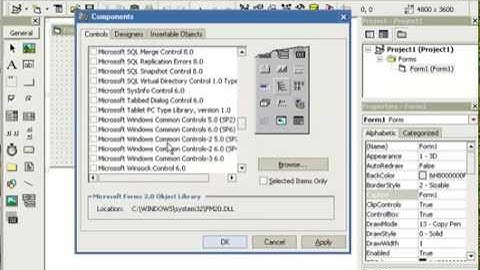 Cara Mudah Belajar Visual Basic 6.0 - ImageList dan Toolbar Pada Visual Basic 6.0