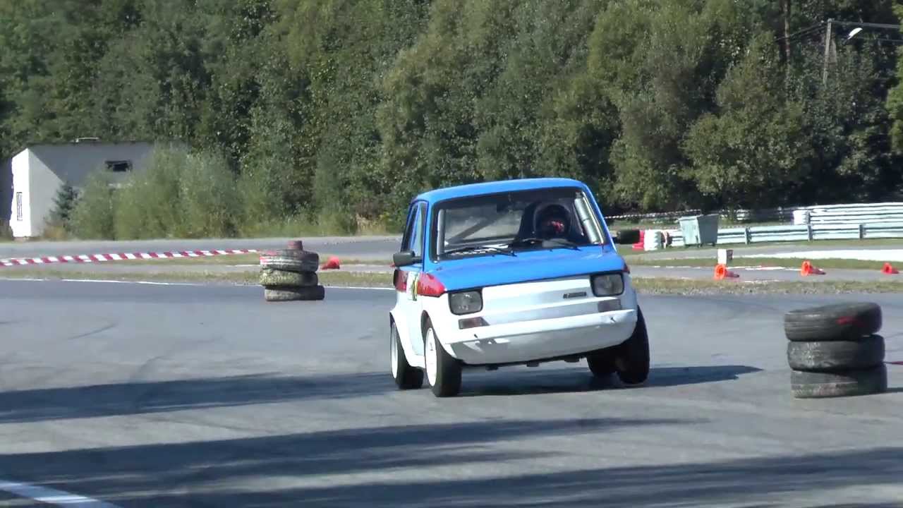 Rzegost Robert - Fiat 126p 600 - SuperOES 9 Runda Tor Kielce 07-09-2013