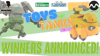 Toys and Tanks Contest Winners Announced!