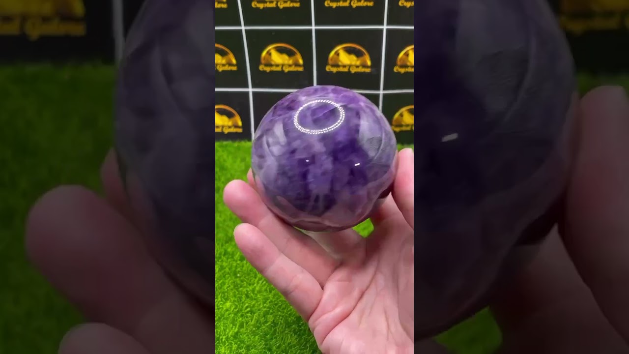 Purple Dreamy Amethyst Sphere