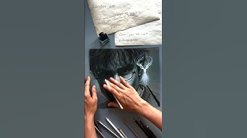 Glowing portrait Harry Potter! Rate this from 1 till 10! Whom should I draw next? #harrypotter #art