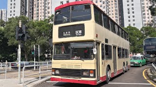 Ex-KMB S3V 駛離錦龍苑