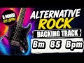 Alternative Rock Guitar Backing Track BM | 85 BPM | Instrumental Jam Track for Practice