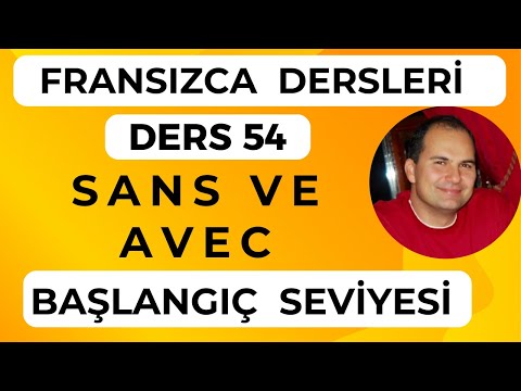 Fransızca Dersleri 54: