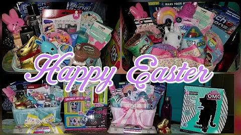 🐰What's in my Girls Easter Basket?🛍 | 9 & 14 years old | 🐇HAPPY EASTER 2020🐣