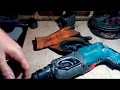 Перфоратор Makita 2470 снятие и установка переключателя режимов