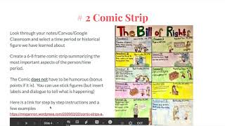 Social Studies ChoiceBoard