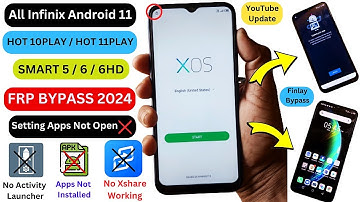 Infinix Android 11 FRP Bypass Apps Not Working | X688B/X657B/X6611B Google Account Bypass Without Pc