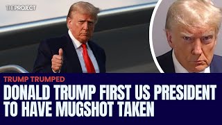 Celebrity Donald Trump First US President To Have Mugshot Taken After Surrendering Himself Net Worth