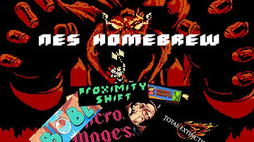 An introduction to some NES Homebrew games