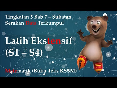 Matematik Tingkatan 5 Kssm Bab 7 Latih Ekstensif Bhg 1 Sukatan Serakan Data Terkumpul Kelas Live