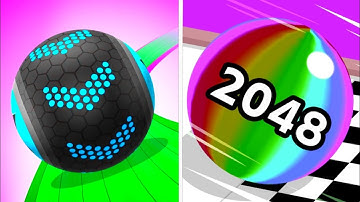 Going Ball vs Ball Run 2048  Ball Colour Run walkthrough , iOS Android New Update ( part : 657 )