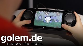 Smach Z Steam Handheld - Hands On Gamescom 2016