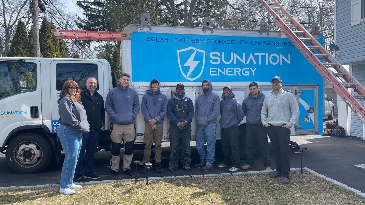 New Solar Panel Installation in Ronkonkoma, NY | SUNation Energy | REC 405 Panels
