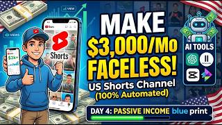 How to Make $1,200/Month from Faceless YouTube Shorts (100% Automated)