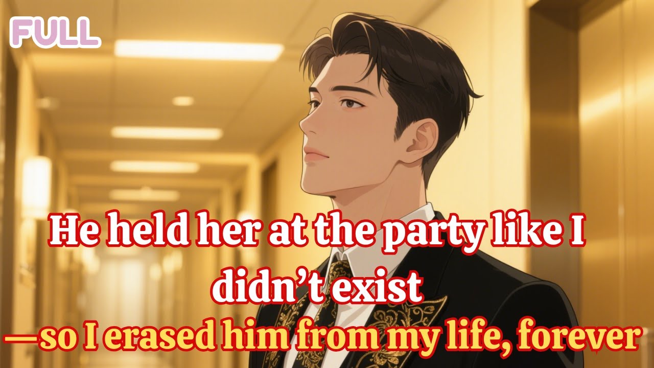 He held her at the party like I didn’t exist—so I erased him from my life, forever