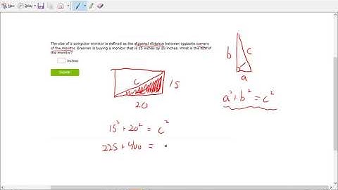 IXL Q1: Pythagorean Theorem (Geometry)