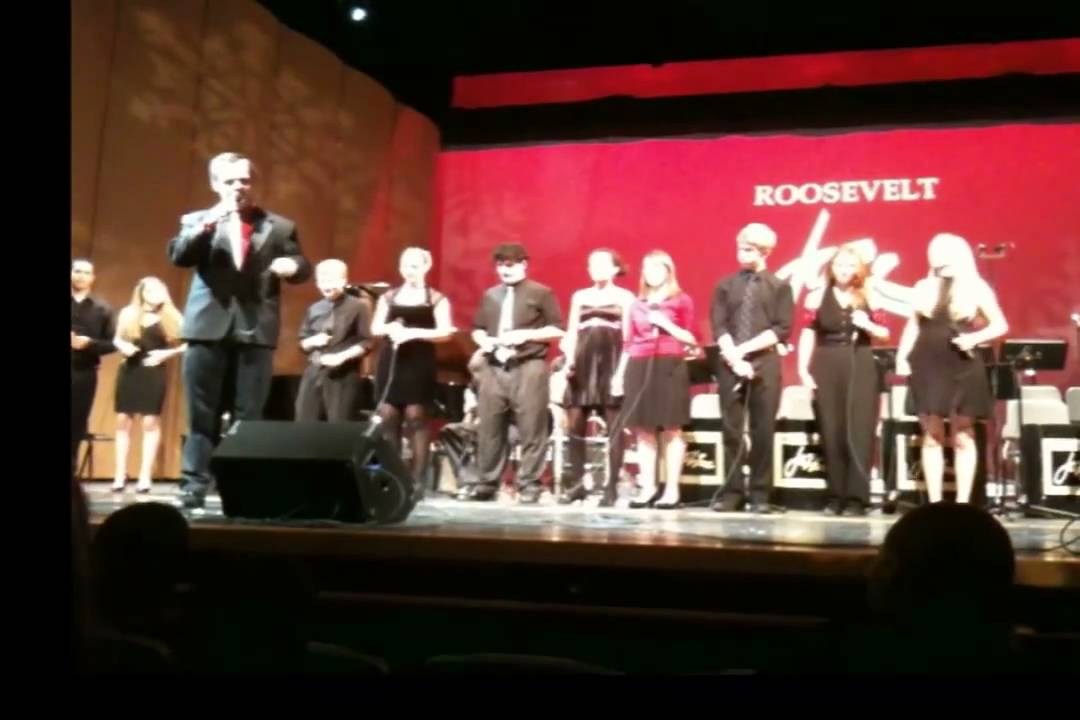 Roosevelt High School Jazz Night, Vocal Jazz 1 segment, December 2009