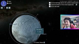 GOLF im WELTRAUM... Let's Play Celestial Golf Demo (Facecam) (German) [QHD]