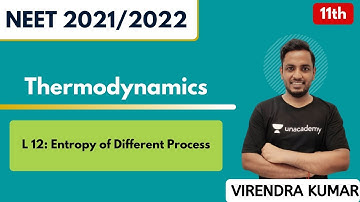 L12: Thermodynamics - Entropy of Different Process | Class 11th | NEET 2021/2022