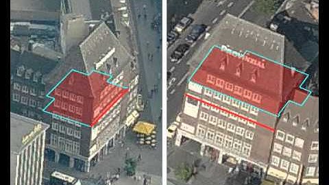 Automatic Registration of Oblique Aerial Images with Cadastral Maps