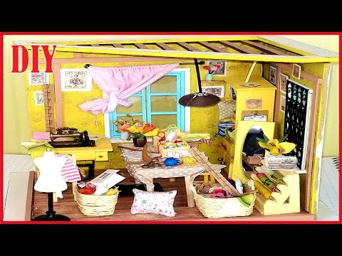 DIY DollHouse Cute Miniature Kit/t Lisa Tailor's DG101 Gift Collection