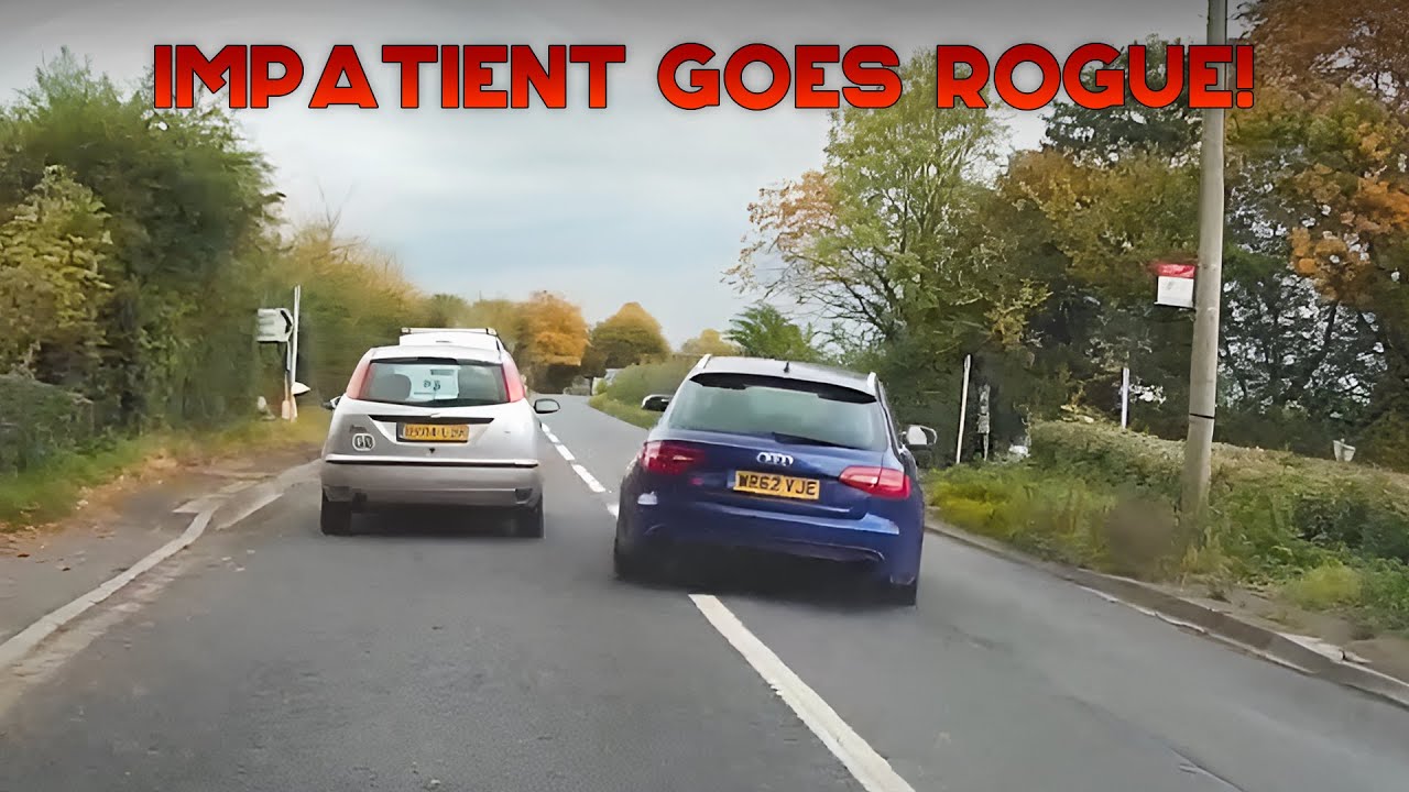 UNBELIEVABLE UK DASH CAMERAS | Road Rage Madness, Dangerous Overtake ...