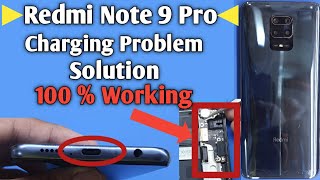 Redmi note 9 pro charging problem solution/redmi note 9 pro charging port replacement/charging erro