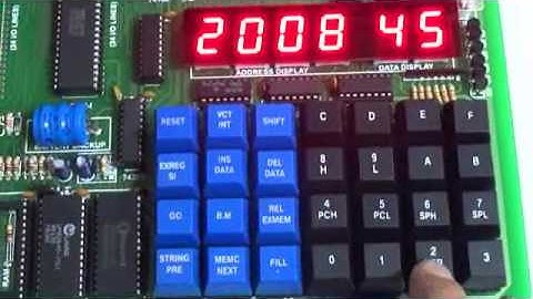 8085 microprocessor kit
