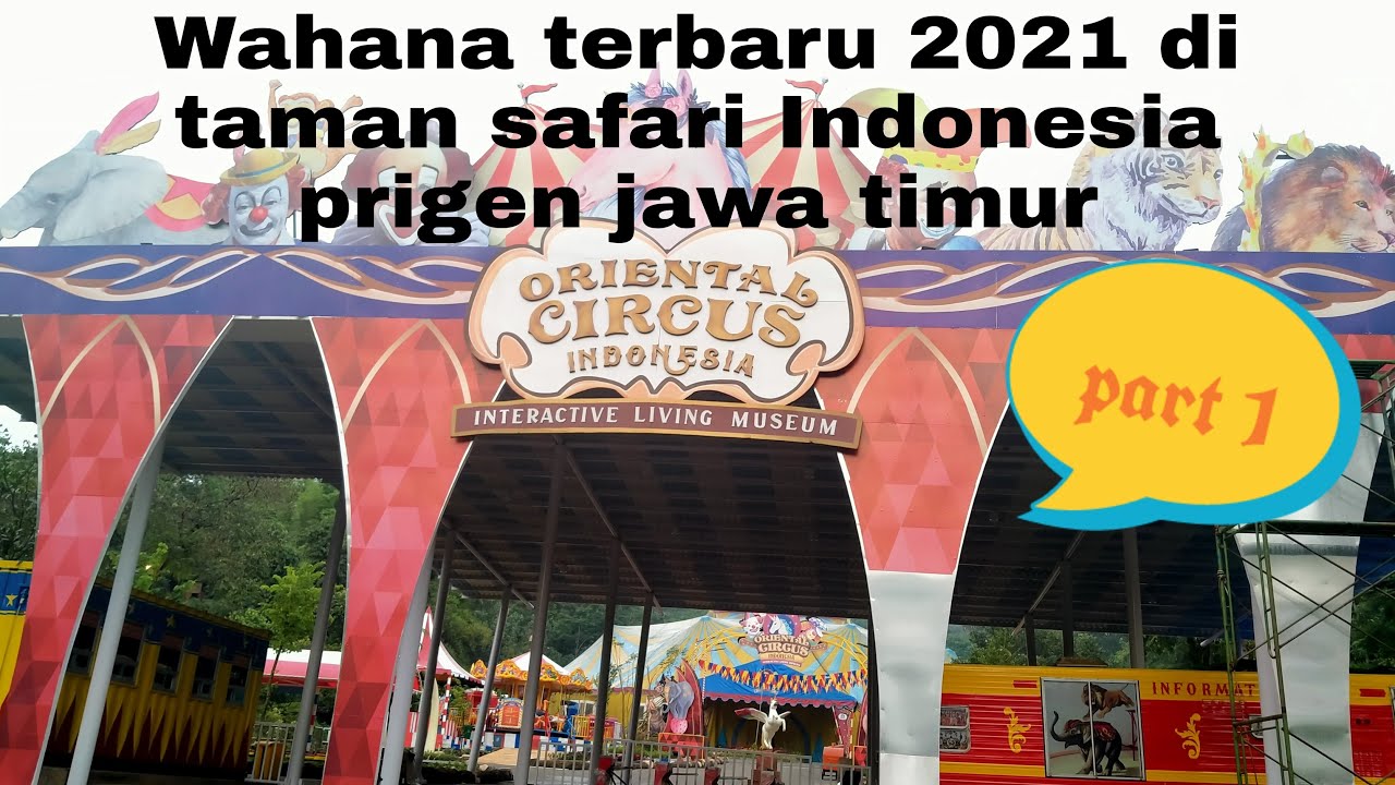 Wahana terbaru 2021 di taman safari Prigen Indonesia - YouTube