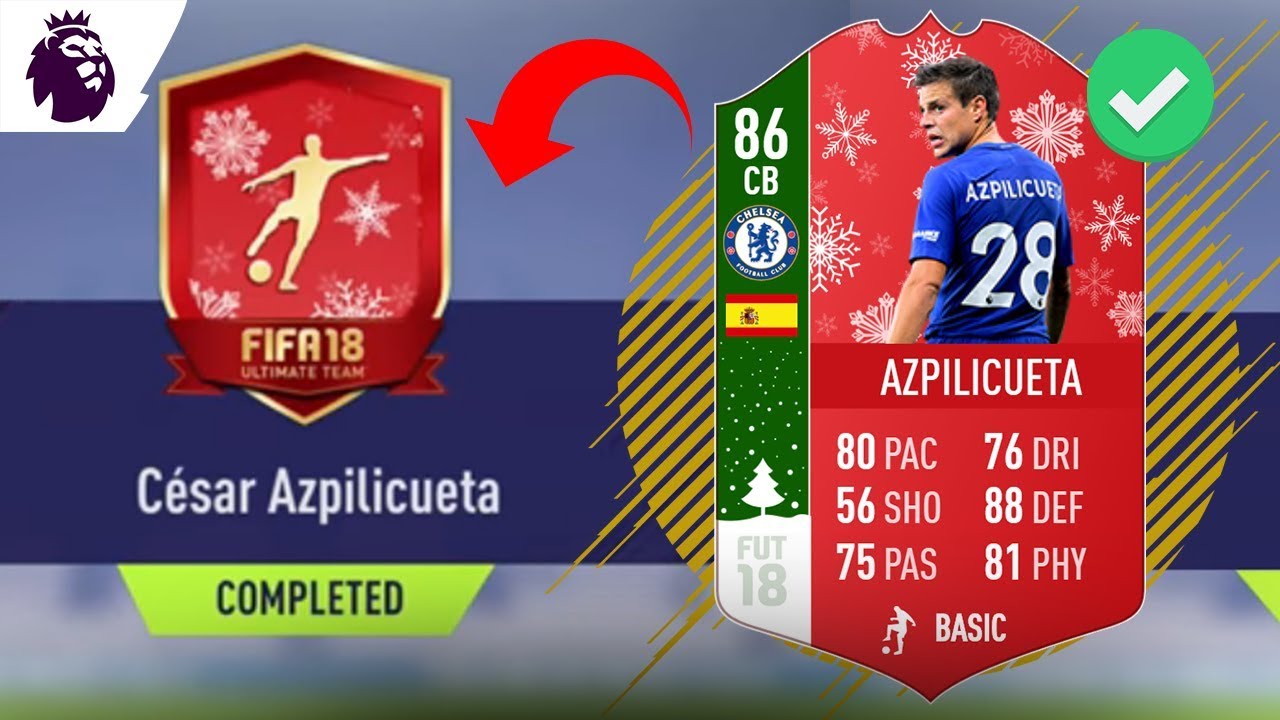 'FUTMAS' AZPILICUETA SBC CHEAPEST SOLUTION - 