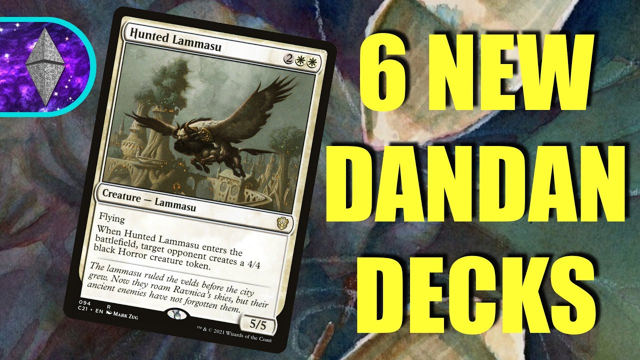 6 New DanDan Decks (One of Each Color + Colorless!)