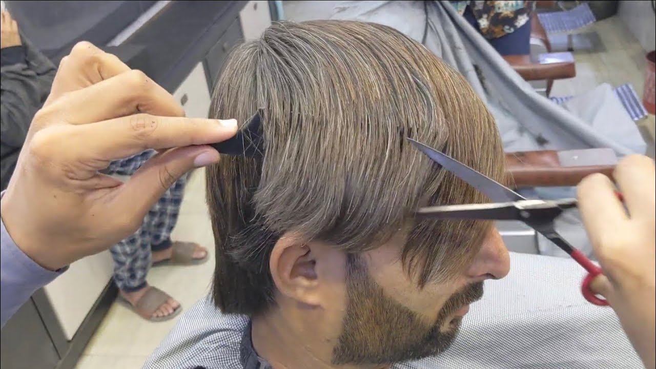 Amazing Transformation Haircut With Scissors 