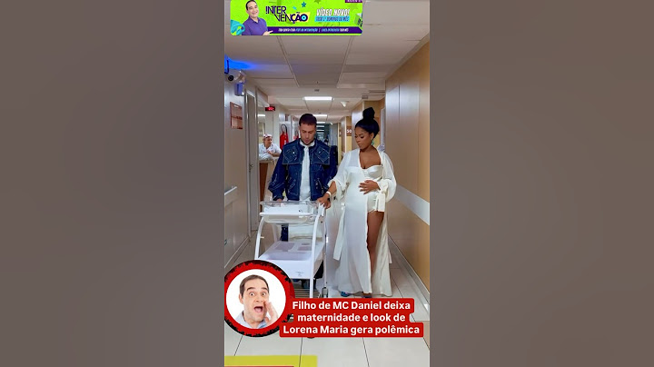 FILHO DE MC DANIEL DEIXA MATERNIDADE E LOOK DE LORENA MARIA GERA POLÊMICA I #shorts