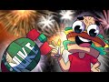 I Used Fireworks & a NUKE to Destroy the NEW City in the Fireworks Mania Update?!