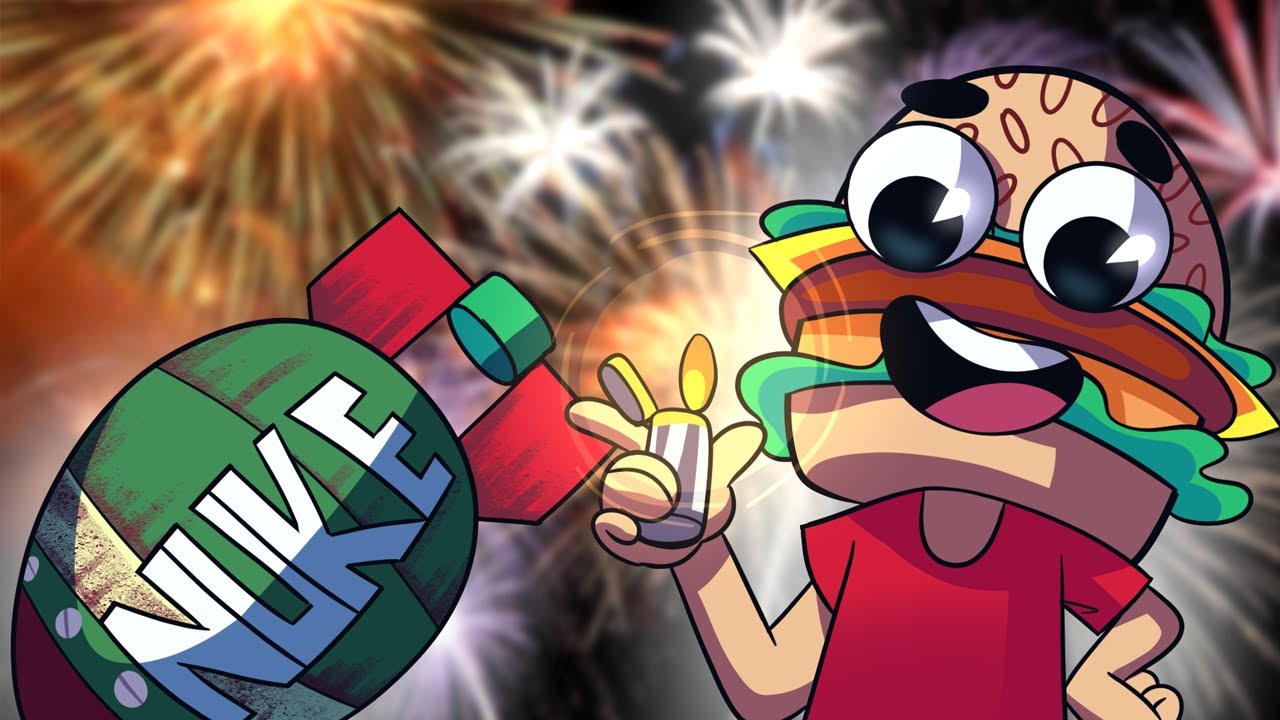 I Used Fireworks & a NUKE to Destroy the NEW City in the Fireworks Mania Update?!