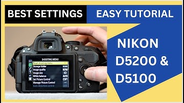 Nikon D5200 & D5100 Full Tutorial & Best Setting for Photo & Video (Hindi / Urdu)