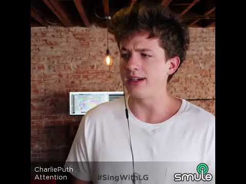 Charlie puth - attention (Single) | #Smule #Solo with CharliePuth