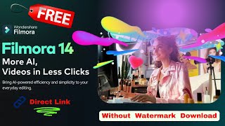 How to Download & Install Wondershare Filmora For FREE (2024) 100% Legal - No Crack and No Patch
