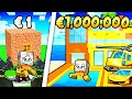 CASA DA 1€ vs 1.000.000€ in MINECRAFT