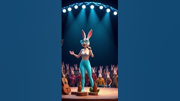 2000+ Rabbits Rock the Himalayas! 🐰🎶 AI Beats, Bunny Colors & World Music Fest 🔥 #funny #cute