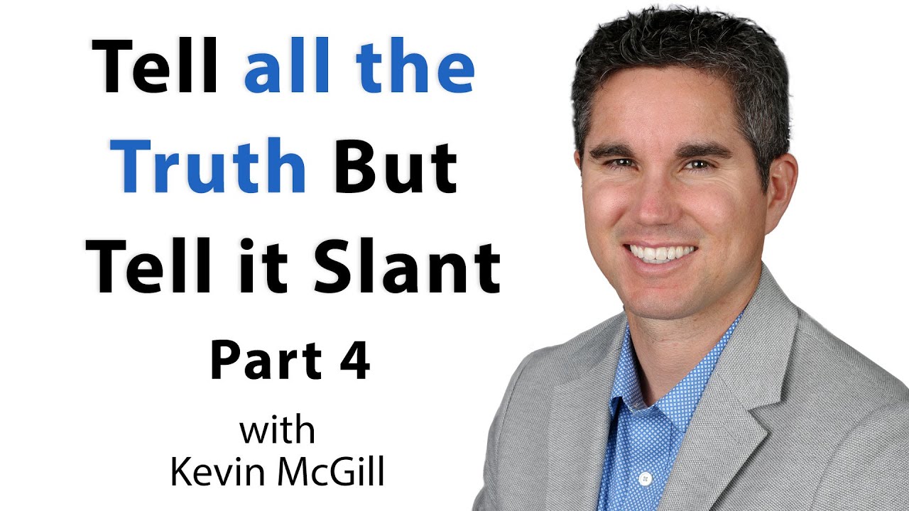 October30 2021 Kevin McGill Tell All The Truth But Tell It Slant