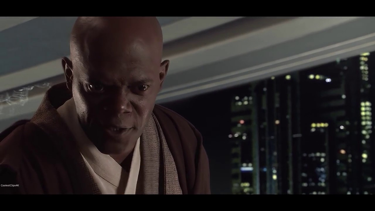 Palpatine vs Mace Windu Star Wars Episode III Revenge Of The Sith 2005 Movie CLIP HD YouTube