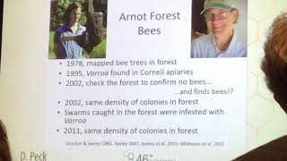 Apimondia 2019: David Peck — Mechanisms of the Varroa Resistant Bees in the Arnot Forest, NY