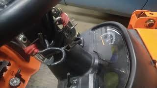 Kubota Bx25D Instrument Panel Removal