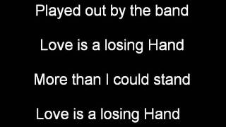 Amy Winehouse-Love is a losing Game (Lyrics) chords