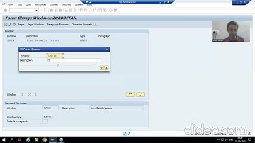 3 - SAP Scripts - Creation Part2