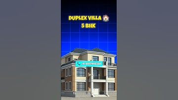 Only @ 3.80 cr 5 bhk 112.5 sq mtr Duplex Villa for sale in Noida Sector 47 | 12 mtr road #shorts
